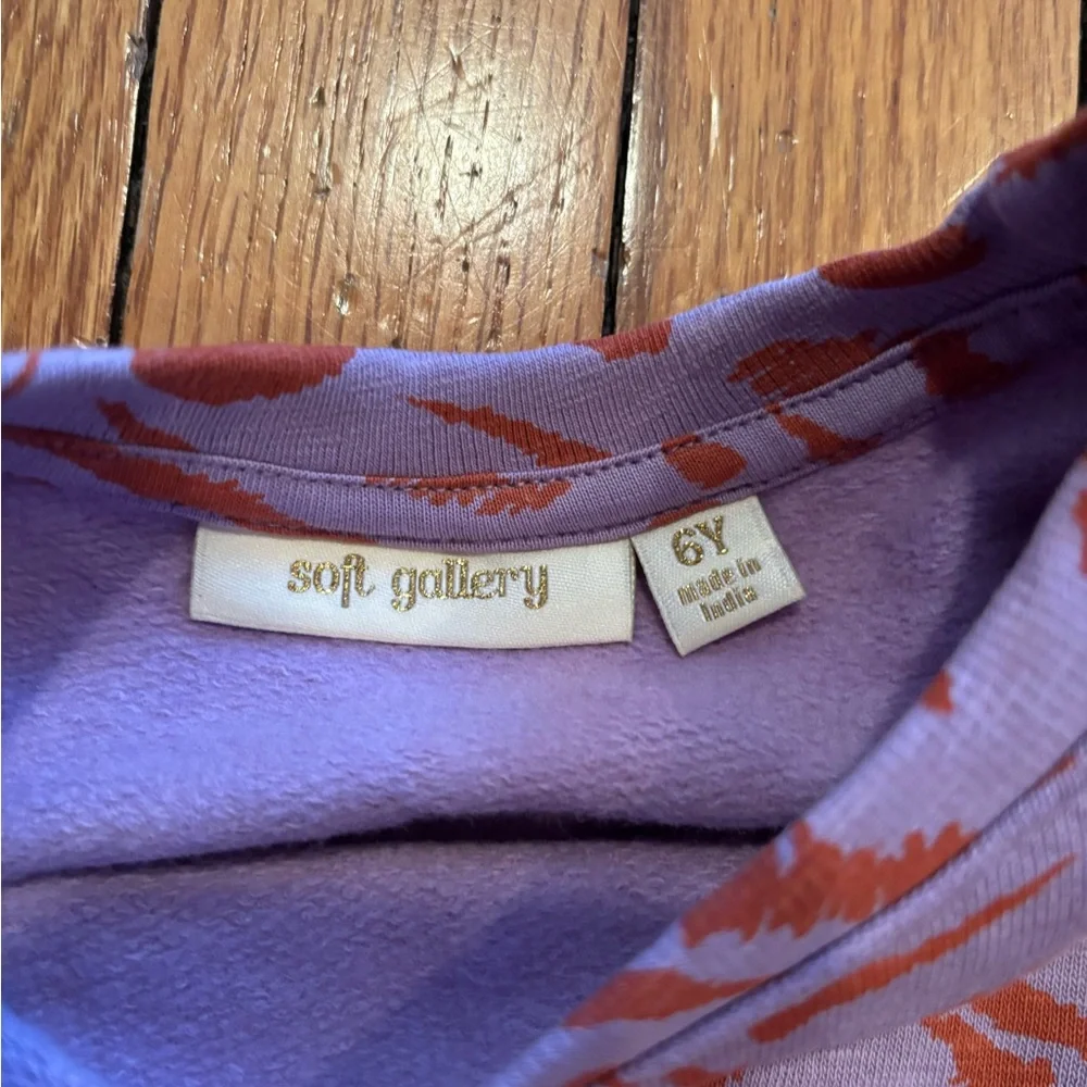 Soft Gallery Smallable‎ 100% organic cotton dress girls size 6 yrs old